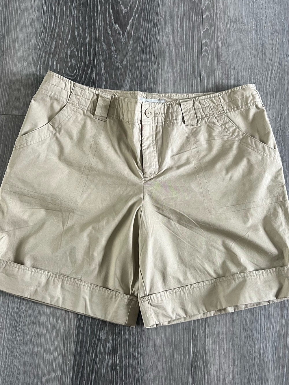 Merona Light Khaki Chino Bermuda Shorts